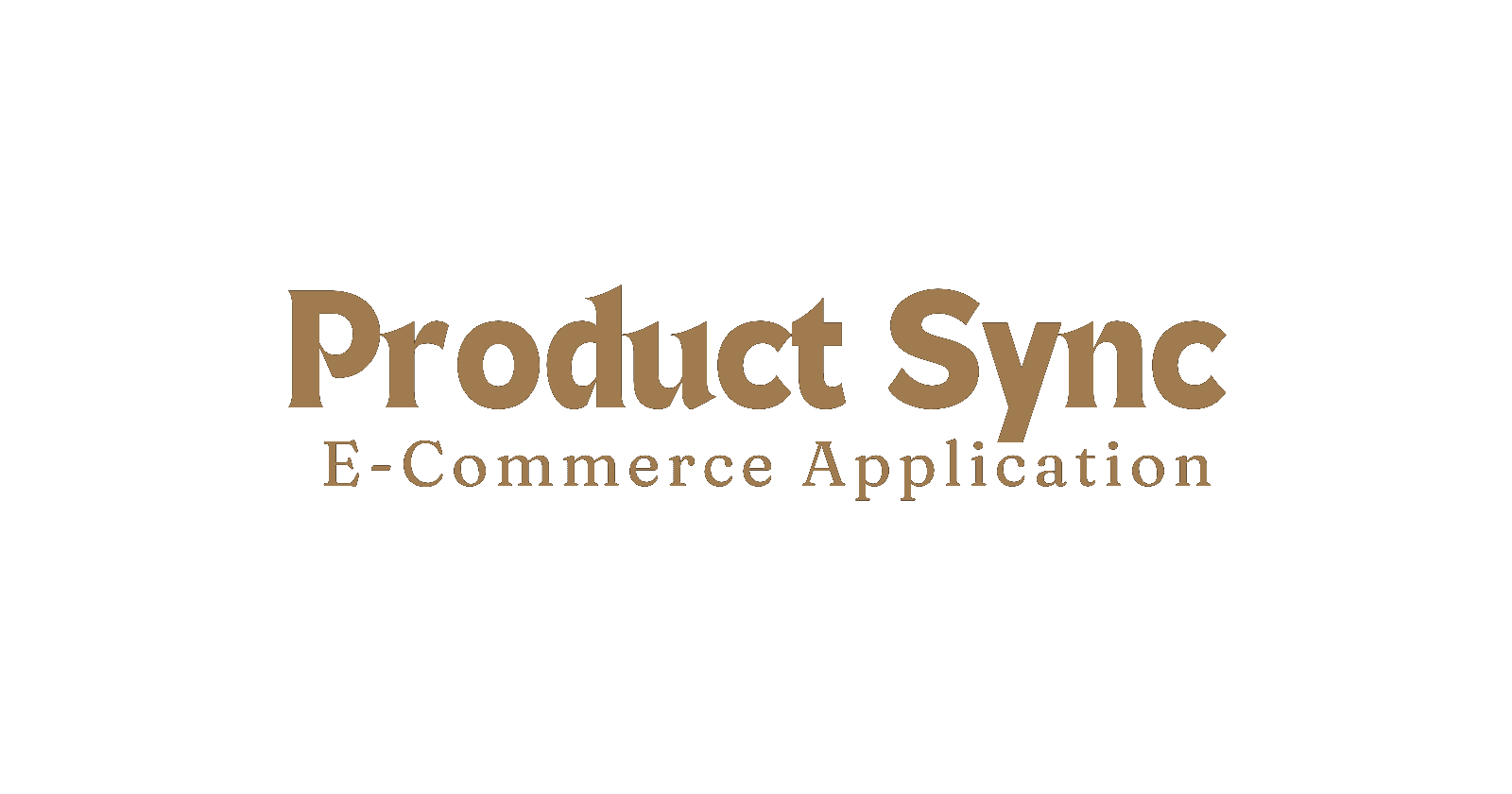 A Cover Image showing the Product Sync Project